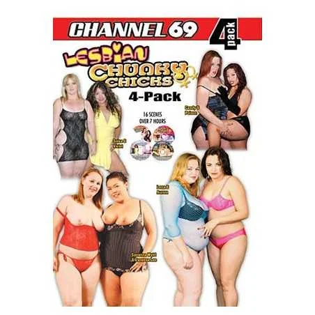 Lesbian Chunky Chicks 4 Pack (4 Disc Set) | Channel 69