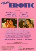 That's Erotic