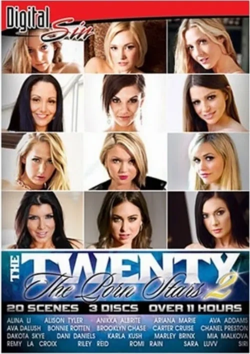 Okładka produktu The Twenty: The Porn Stars 2 (3 Disc Set) w sklepie PORNO-DVD.STORE