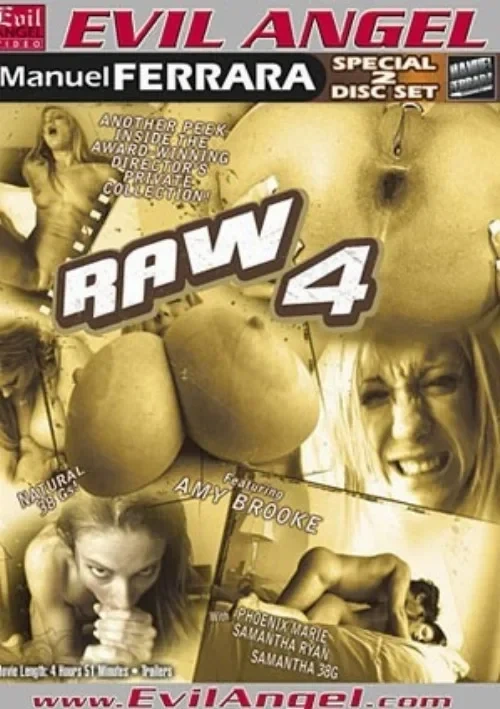 Okładka produktu Raw 4 (2 Disc Set) w sklepie PORNO-DVD.STORE