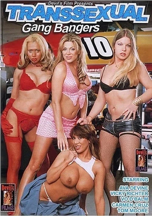 Okładka produktu Transsexual Gang Bangers 10 w sklepie PORNO-DVD.STORE