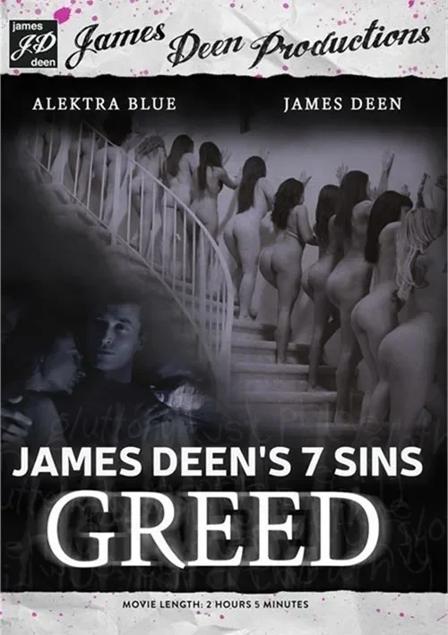 Okładka produktu James Deen's 7 Sins: Greed w sklepie PORNO-DVD.STORE
