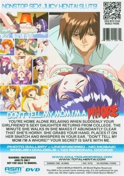 Don't Tell My Mom I'm A Whore 1