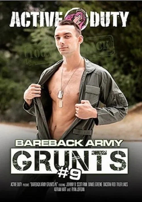 Okładka produktu Bareback Army Grunts 9 w sklepie PORNO-DVD.STORE