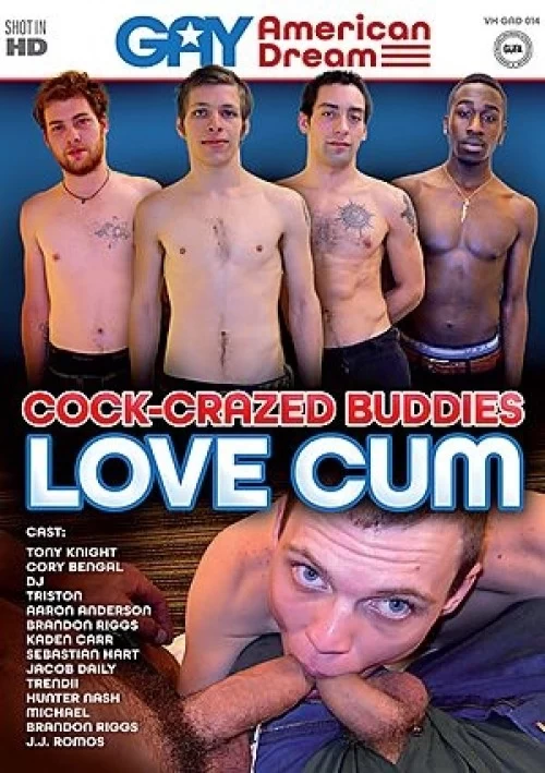 Cock-Crazed Buddies Love Cum