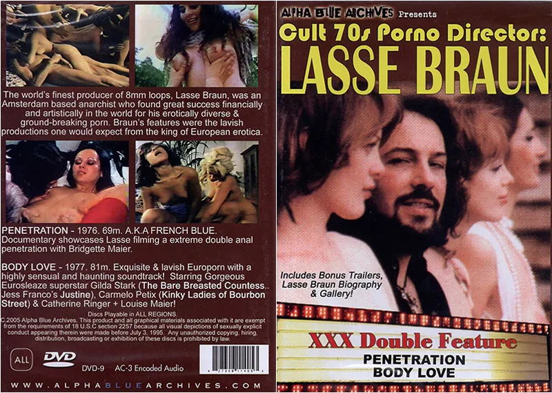 Cult 70s Porno Director: Lasse Braun Double Feature