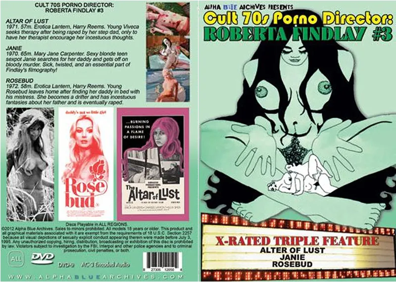 Cult 70s Porno Director: Roberta Findlay 3 Triple Feature