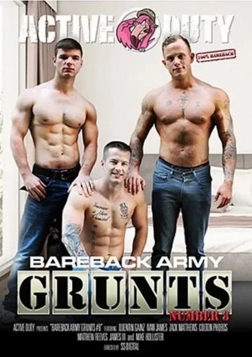Okładka produktu Bareback Army Grunts 8 - powiązane przez obsadę